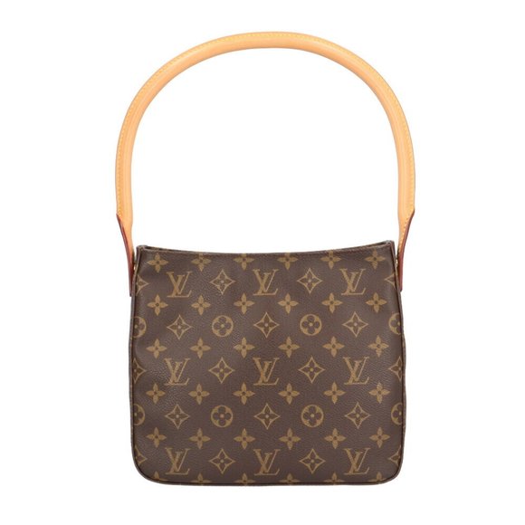 LOUIS VUITTON Looping MM Monogram Shoulder Bag Canvas M51146 Brown - Picture 3 of 10